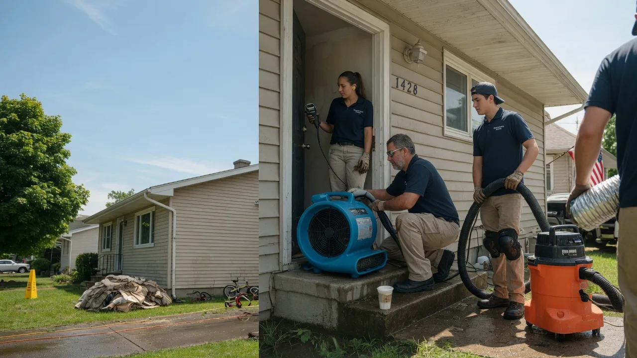 Water Damage Restoration in Irving, IL near me